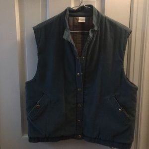 Vintage style corduroy vest